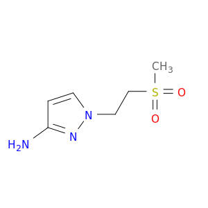 1-(2-Methanesulfonylethyl)-1H-pyrazol-3-amine