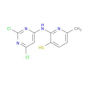 3-Pyridinethiol,2-[(2,6-dichloro-4-pyrimidinyl)amino]-6-methyl-