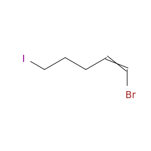 1-Pentene, 1-bromo-5-iodo-