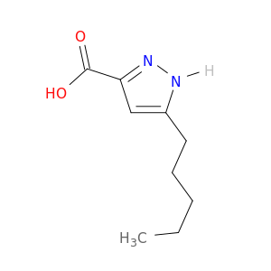 1H-Pyrazole-3-carboxylic acid, 5-pentyl-