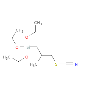 2-甲基-3-(三乙氧基甲硅烷基)丙基硫氰酸酯