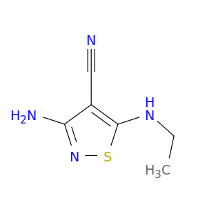 3-氨基-5-(乙基氨基)-4-异噻唑羰腈