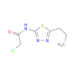 2-Chloro-N-(5-propyl-1,3,4-thiadiazol-2-yl)acetamide