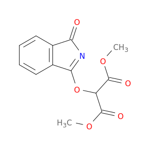 Propanedioic acid, [(1-oxo-1H-isoindol-3-yl)oxy]-, dimethyl ester