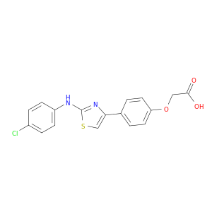 Acetic acid,2-[4-[2-[(4-chlorophenyl)amino]-4-thiazolyl]phenoxy]-