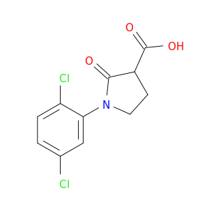 1-(2,5-Dichlorophenyl)-2-oxopyrrolidine-3-carboxylic Acid