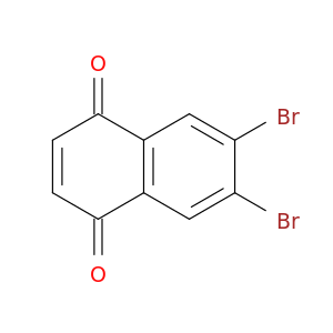 1,4-Naphthalenedione, 6,7-dibromo-