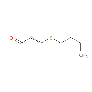 2-Propenal, 3-(butylthio)-