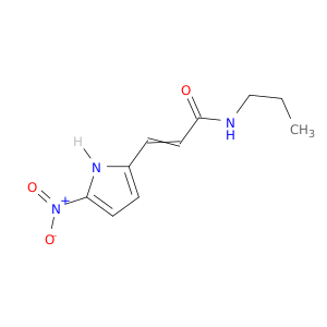 2-Propenamide, 3-(5-nitro-1H-pyrrol-2-yl)-N-propyl-