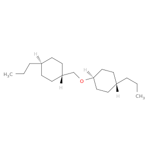 Cyclohexane, 1-propyl-4-[(trans-4-propylcyclohexyl)methoxy]-, trans-
