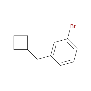 1-bromo-3-(cyclobutylmethyl)benzene