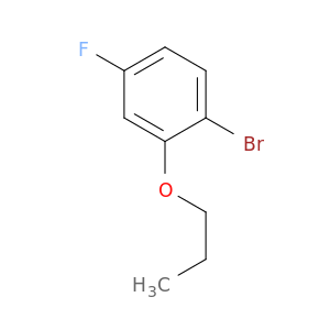 1-Bromo-4-Fluoro-2-propoxybenzene