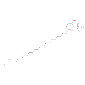 1-丙酰氨酸,2-羟基-N,N,N-三甲基-3-[(1-氧豆科基)氧]-,氯化物(1：1)