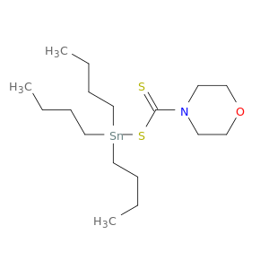 Morpholine, 4-[thioxo[(tributylstannyl)thio]methyl]-