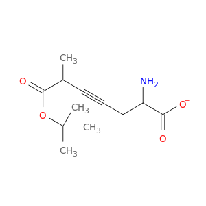 3-Heptynedioic acid, 6-amino-2-methyl-, 1-(1,1-dimethylethyl) ester