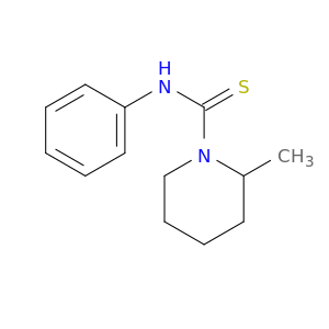 1-Piperidinecarbothioamide, 2-methyl-N-phenyl-