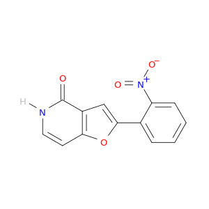 Furo[3,2-c]pyridin-4(5H)-one, 2-(2-nitrophenyl)-