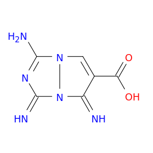 1H,7H-Pyrazolo[1,2-a][1,2,4]triazole-6-carboxylicacid, 3-amino-1,7-diimino-