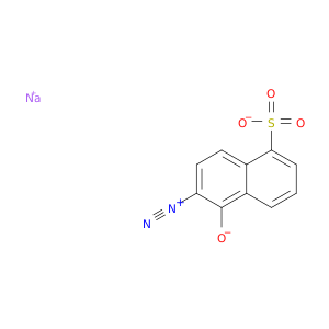 sodium 6-diazonio-5-oxidonaphthalene-1-sulfonate