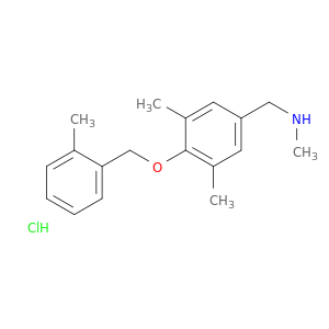 ({3,5-dimethyl-4-[(2-methylphenyl)methoxy]phenyl}methyl)(methyl)amine hydrochloride