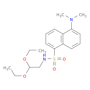 1-Naphthalenesulfonamide, N-(2,2-diethoxyethyl)-5-(dimethylamino)-