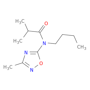 Propanamide, N-butyl-2-methyl-N-(3-methyl-1,2,4-oxadiazol-5-yl)-