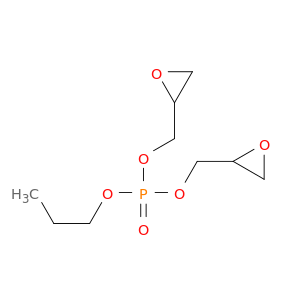 Phosphoric acid, bis(oxiranylmethyl) propyl ester