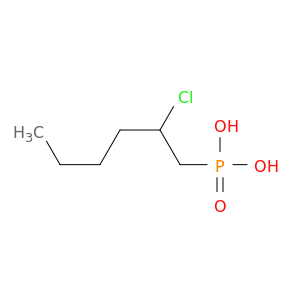 Phosphonic acid, (2-chlorohexyl)-