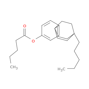 Pentanoic acid, 4-(4-pentylbicyclo[2.2.2]oct-1-yl)phenyl ester