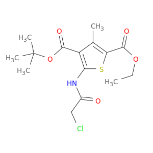 4-tert-Butyl 2-Ethyl 5-(2-Chloroacetamido)-3-methylthiophene-2,4-dicarboxylate