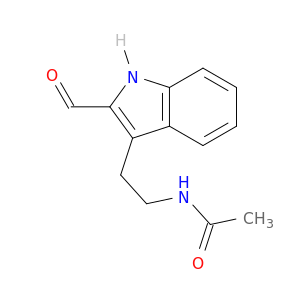 Acetamide, N-[2-(2-formyl-1H-indol-3-yl)ethyl]-