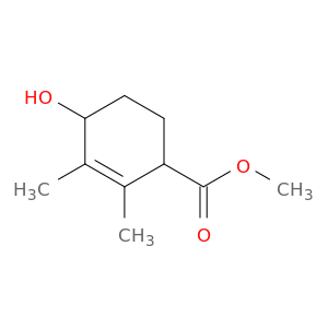 2-Cyclohexene-1-carboxylic acid, 4-hydroxy-2,3-dimethyl-, methyl ester