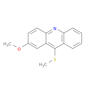 Acridine, 2-methoxy-9-(methylthio)-