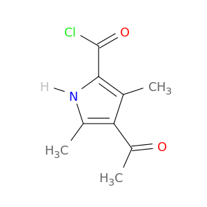 4-乙酰基-3,5-二甲基-1H-吡咯-2-羰基氯