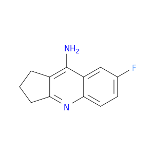 1H-Cyclopenta[b]quinolin-9-amine, 7-fluoro-2,3-dihydro-