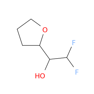 2,2-difluoro-1-(oxolan-2-yl)ethan-1-ol
