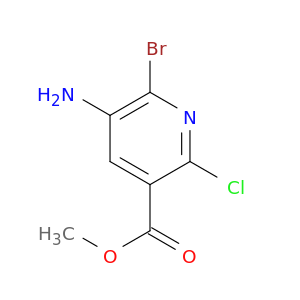 5-氨基-6-溴-2-氯烟酸甲酯
