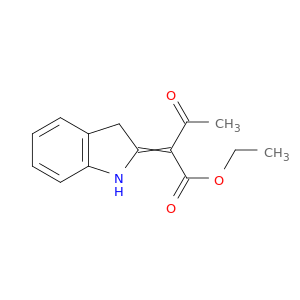 Butanoic acid, 2-(1,3-dihydro-2H-indol-2-ylidene)-3-oxo-, ethyl ester