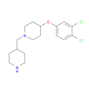 Piperidine, 4-(3,4-dichlorophenoxy)-1-(4-piperidinylmethyl)-