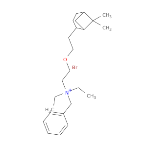 BENZYLDIETHYL(2-(2-(6,6-DIMETHYL-2-NORPINYL)ETHOXY)ETHYL)AMMONIUM BROMIDE