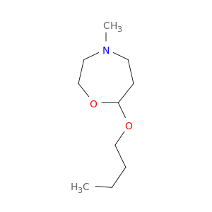 1,4-Oxazepine, 7-butoxyhexahydro-4-methyl-