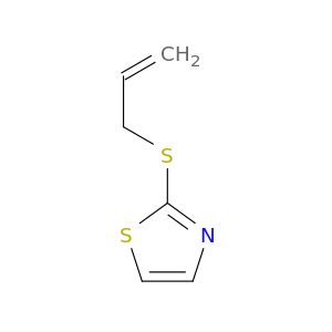 Thiazole,  2-(2-propenylthio)-  (9CI)