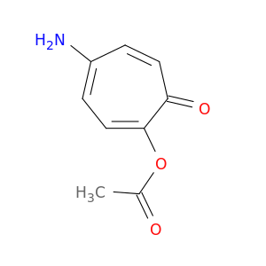 2,4,6-Cycloheptatrien-1-one, 2-(acetyloxy)-5-amino-