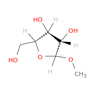 甲基 α-D-呋喃阿拉伯糖苷