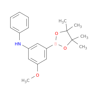 3-METHOXY-N-PHENYL-5-(4,4,5,5-TETRAMETHYL-1,3,2-DIOXABOROLAN-2-YL) ANILINE