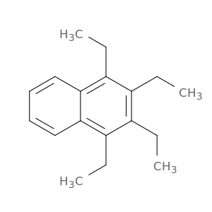 Naphthalene, 1,2,3,4-tetraethyl-