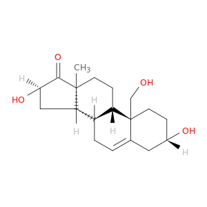 Androst-5-en-17-one,3,16,19-trihydroxy-, (3b,16a)- (9CI)