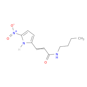 2-Propenamide, N-butyl-3-(5-nitro-1H-pyrrol-2-yl)-