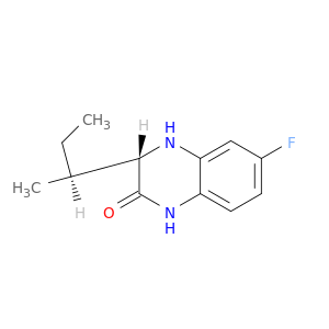 2(1H)-QUINOXALINONE, 6-FLUORO-3,4-DIHYDRO-3-[(1S)-1-METHYLPROPYL]-, (3S)-