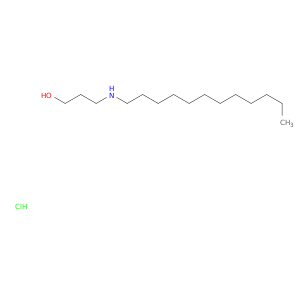 1-Propanol, 3-(dodecylamino)-, hydrochloride